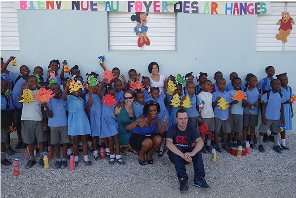 Volunteering in Haiti School