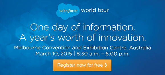Salesforce World Tour Melbourne