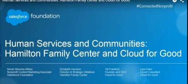 Webinar: Human Services and Communities