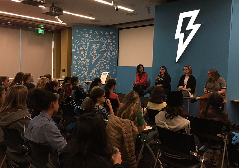 Technovation at Salesforce with panel