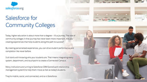 Salesforce for Community Colleges