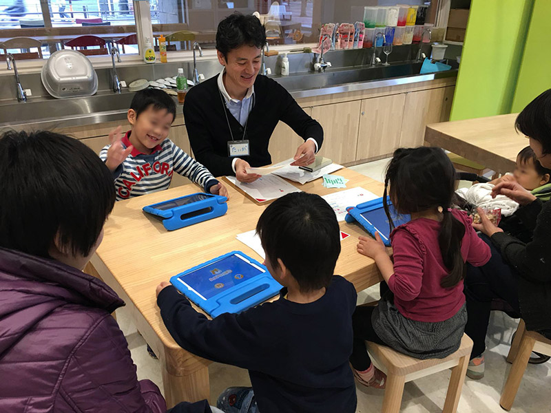 Salesforce employees support STEM education through volunteering to share about their careers in visits to local schools.