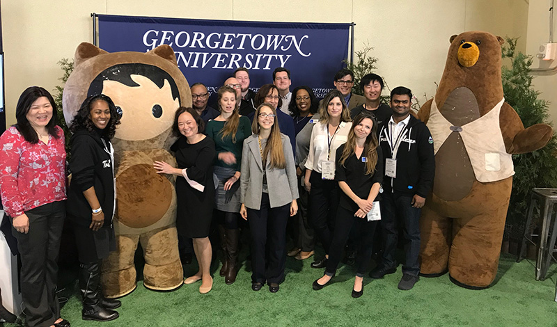 he 2018 Salesforce.org Hgher Ed Summit hosted at Georgetown University was a success!