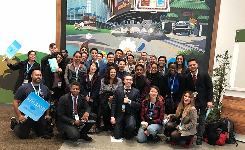 Path to the Future participants at Dreamforce ‘17 