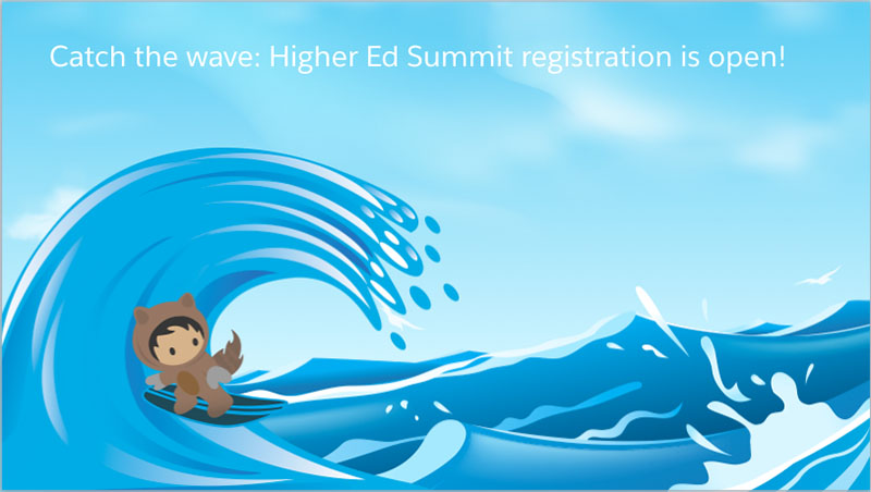 Registration is Open for the 2019 Salesforce.org Higher Ed Summit