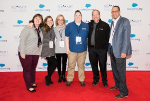 Higher ed leaders and the Salesforce characters