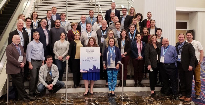 The Higher Ed Advisory Council, from the 2018 Higher Ed Summit
