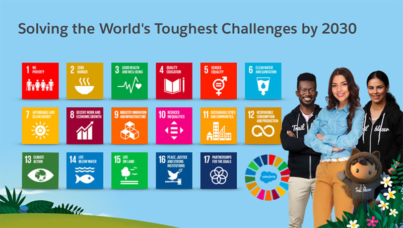 Salesforce is one company that is working to advance the SDGs. Learn how you can, too.