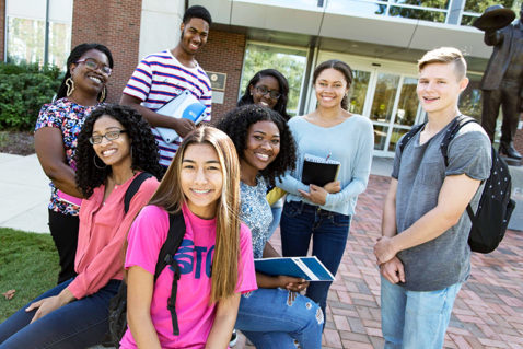 Tidewater Community College students