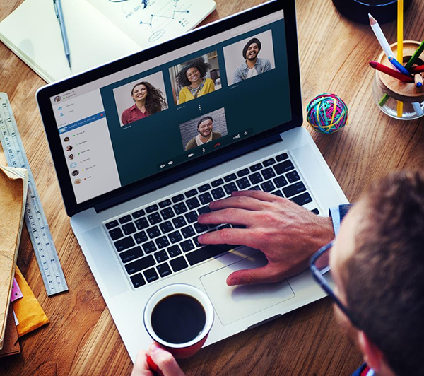 Students at Tulane University are connecting through virtual coffees and online hangouts.