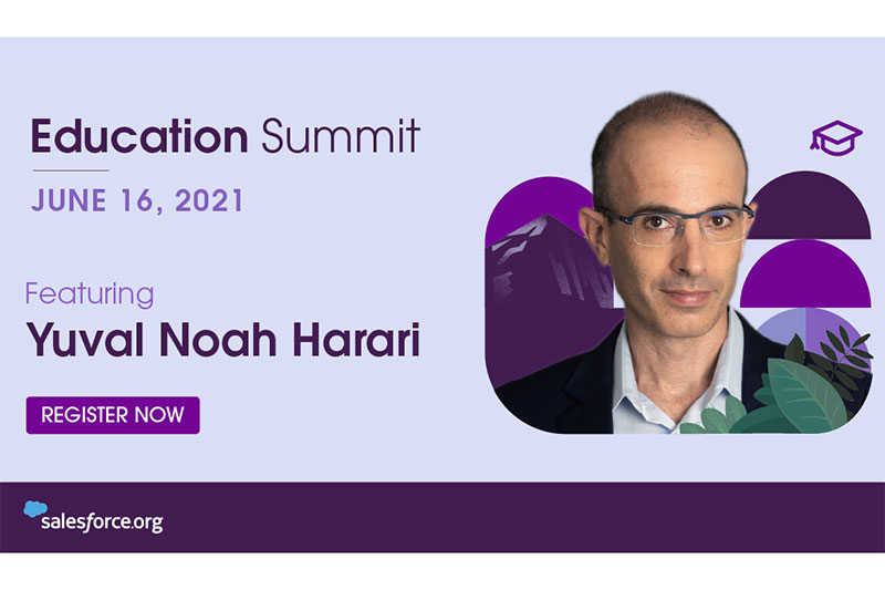 Education Summit 2021 is on June 16, 2021, featuring Yuval Noah Harari