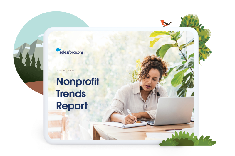 Salesforce.org Nonprofit Trends Report, 4th Edition cover