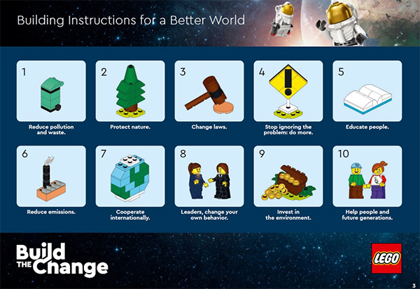 LEGO’s building instructions for a better world