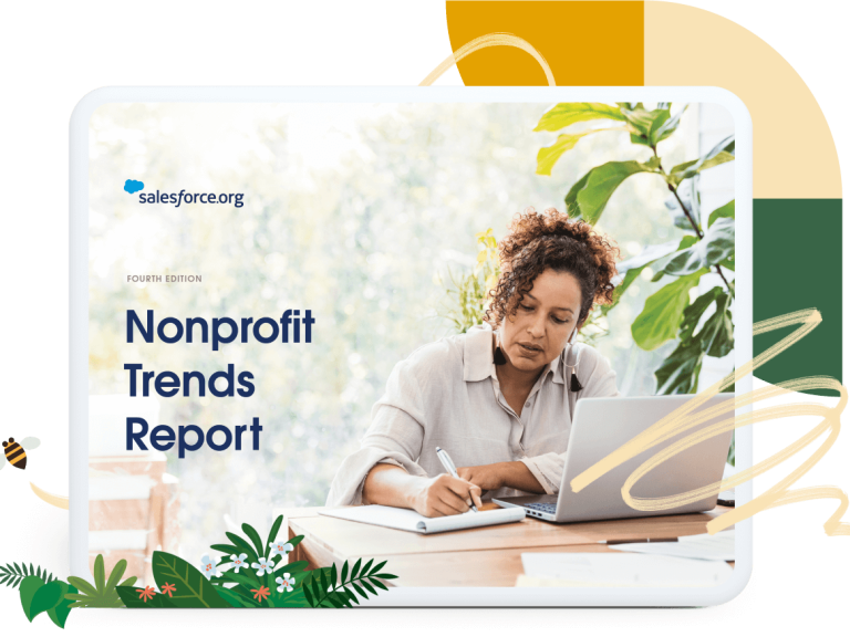 Nonprofit Trends Report in iPad