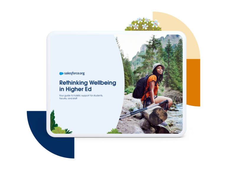 Wellbeing guide in tablet