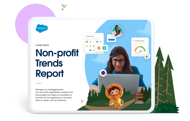 Cover picture of Dutch version of Nonprofit Trends Report 5th edition